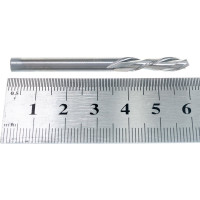 Фреза спиральная нижний рез (5x20/60 мм; хвостовик 5 мм; 2 зуба) ROTIS 124.052060