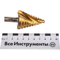 Сверло по металлу ступенчатое для отверстий (9-36 мм; HSS) РемоКолор 35-6-936