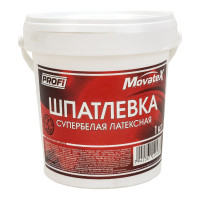 Шпаклевка латексная (1 кг; супербелая) Movatex Т02352
