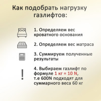 Газовый амортизатор ЭЛИМЕТ 600 NW 405 мм 00-00000257