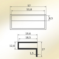 Латодержатель ЭЛИМЕТ пристреливающийся по дереву 53 мм 10 шт. БП-00001709