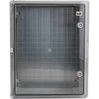 Корпус IEK ЩМПп пластиковый, 500х400х180мм, прозрачная дверь, УХЛ1, IP65 MKP92-N-504018-65