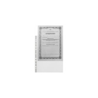 Папка Attache файл-вкладыш с перфорацией А4 40 мкм, 100 шт 142363