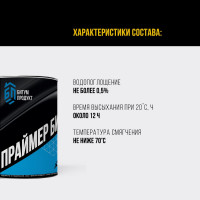 Битумный праймер БИТУМ ПРОДУКТ 2 кг BP-14