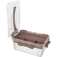 Универсальный ящик Econova Grand Box с замками и вставкой-органайзером, 4,2 л 433224114