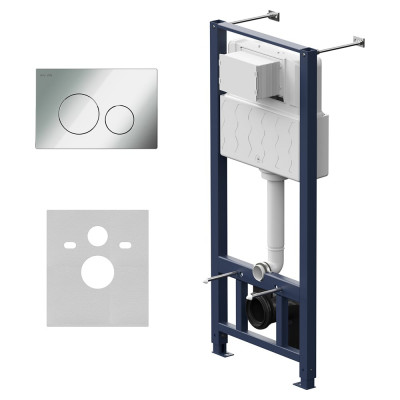 Инсталляция для подвесного унитаза с пневматической клавишей AM.PM Pro I012704.9051