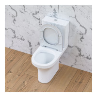 Унитаз-компакт Damixa Skyline безободковый, с сиденьем микролифт DX35C8600SC