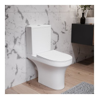 Унитаз-компакт Damixa Skyline безободковый, с сиденьем микролифт DX35C8600SC