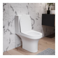 Унитаз-компакт Damixa Skyline безободковый, с сиденьем микролифт DX35C8600SC