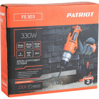 Сетевая дрель-шуруповерт PATRIOT FS 303 120301303