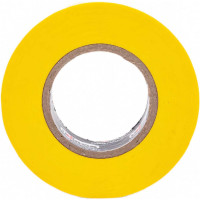 Изолента ПВХ UNIBOB 19 мм х 20 м, желтая, 150 мкм 211752