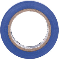 Изолента ПВХ UNIBOB 15 мм х 10 м, синяя, 130 мкм 211768