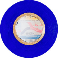 Изолента ПВХ UNIBOB 15 мм х 20 м, синяя 211763