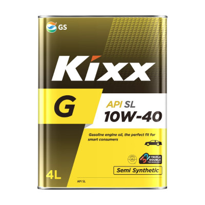 Моторное масло KIXX G SL 10W40, полусинтетическое, 4 л L531644TE1