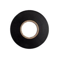 Изолента ПВХ UNIBOB 19 мм х 25 м, черная, 200 мкм 211753