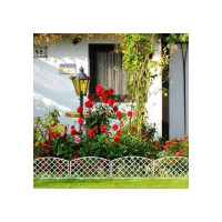 Ограждение Greengo ROMANIKA 35х220 см, 5 секций, пластик, белое 3338432