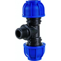 Тройник BOUTTE ПНД переходной 20 - НР1/2" - 20 9273842