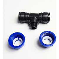 Тройник BOUTTE ПНД переходной 20 - НР1/2" - 20 9273842