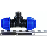 Тройник BOUTTE ПНД переходной 20 - НР1/2" - 20 9273842