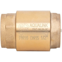 Обратный клапан AQUALINK с пласт. сердечником 1/2 02342