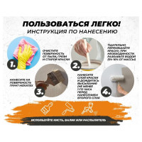 Водоэмульсионная краска Movatex EXTRA для стен и потолков, 3 кг Т11870