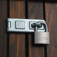 Навесной замок ABUS 64TI/40HB40 TITALIUM B/EFSPP 64978