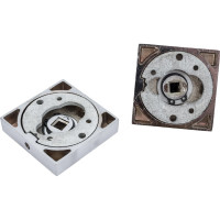 Поворотная ручка Fuaro BK6 DM SSC-16 сатинированный хром 43019
