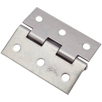 Полуширокая петля VORMANN 50x39х1 мм, нержавеющая сталь 010502050