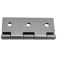 Полуширокая петля VORMANN 50x39х1 мм, нержавеющая сталь 010502050