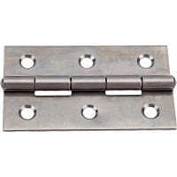 Узкая петля VORMANN 60x34х1,2 мм, нержавеющая сталь 010501060