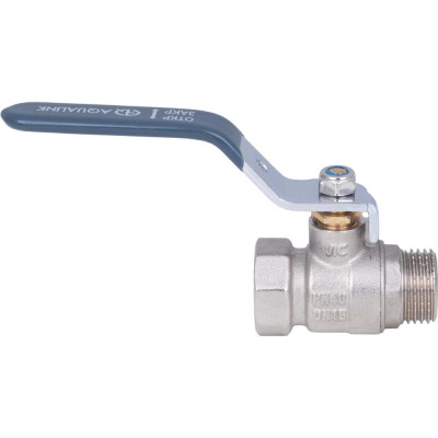 Кран шаровой AQUALINK вн-нар 1 1/2 ручка 1153 01153