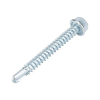 Саморез ZAMETAL 5,5х45 со сверлом и шестигранн. головкой, DIN 7504K, оц., 250 шт ZA081580