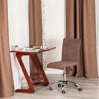 Кресло TetChair ZERO флок коричневый 6 13500