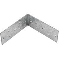 Перфорированный уголок ALBERTS оцинкованный, 100x100x40х2 мм 353216