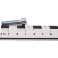 Винт с внутренним шестигранником КРЕП-КОМП цинк, DIN912, 6х25 35 шт вш625мф