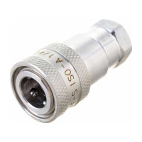 Соединение быстроразъемное серия А ISO 7241-A (3/4"; розетка; оцинкованная сталь) TITAN LOCK TL6AF