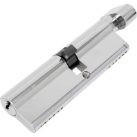 Цилиндровый механизм с вертушкой Fuaro 200 ZM 100 mm /50+10+40/ CP хром, 5 кл. 42727