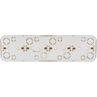 Розетка Bylectrica 4-местная ОУ с заз.конт., серия ВАРИАНТ, белый, РА16-0182