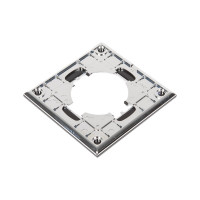 Рамка GUSI ELECTRIC 1-местная, алюминий, цвет чёрный С1110-035