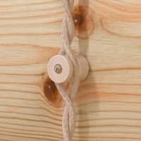 Силовой кабель Retro Electro ретро, 2х1,5, слоновая кость, длина бухты 20 2254728