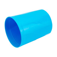 Стакан для пишущих принадлежностей ОСКОЛПЛАСТ голубой 300-13