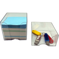 Пластбокс Осколпласт 9х9х9 прозрачный 999-03