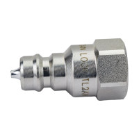 Соединение быстроразъемное серия А ISO 7241-A (1/4; ниппель; оцинкованная сталь) TITAN LOCK TL2AM
