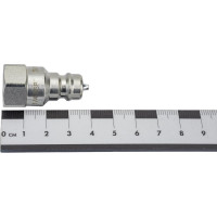 Соединение быстроразъемное серия А ISO 7241-A (1/4; ниппель; оцинкованная сталь) TITAN LOCK TL2AM