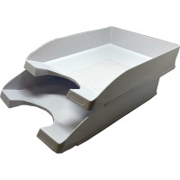 Горизонтальный лоток ОСКОЛПЛАСТ КЛАССИКА белый 204-01