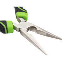 Тонкогубцы ON 160 мм, сталь 45, кованые никелированные 08-03-216