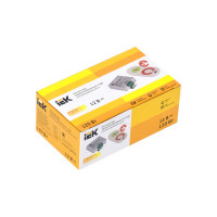 Контроллер с ПДУ IEK радио, MONO, 1 канал, 12В, 10А, 120Вт, белый LSC1-MONO-120-RF-20-12-W