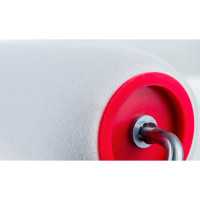 Малярный валик РемоКолор с рукояткой Поролон, ось 6мм, D48мм, 250мм, 04-2-102