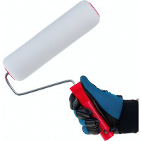 Малярный валик РемоКолор с рукояткой Поролон, ось 6мм, D48мм, 250мм, 04-2-102