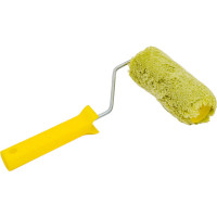 Малярный валик РемоКолор с рукояткой Синтэкс, ось 6мм, D40мм, 140мм, красная рукоятка, 04-2-515